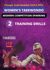 Taekwondo Training Drills Modern Competition Sparring DVD Dana Hee korean karate